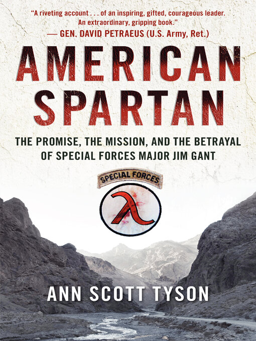 Title details for American Spartan by Ann Scott Tyson - Available